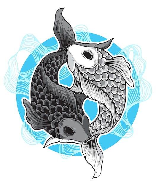 Download Premium Vector | Koi fish vector