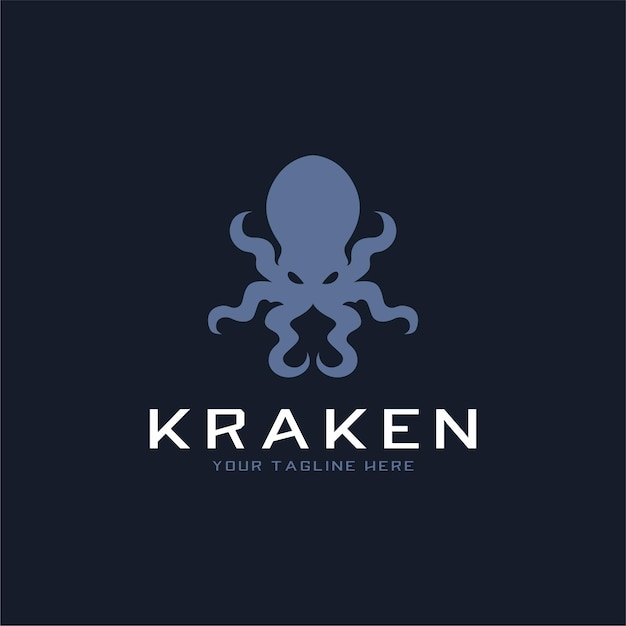 Premium Vector | Kraken logo