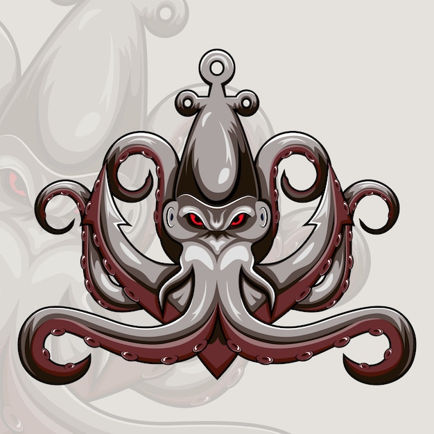 Download Free Kraken Octopus Esport Mascot Logo Premium Vector Use our free logo maker to create a logo and build your brand. Put your logo on business cards, promotional products, or your website for brand visibility.
