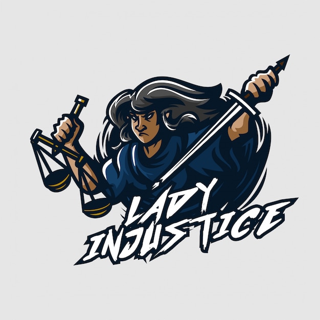Download Free Lady Injustice Esport Gaming Mascot Logo Template Premium Vector Use our free logo maker to create a logo and build your brand. Put your logo on business cards, promotional products, or your website for brand visibility.