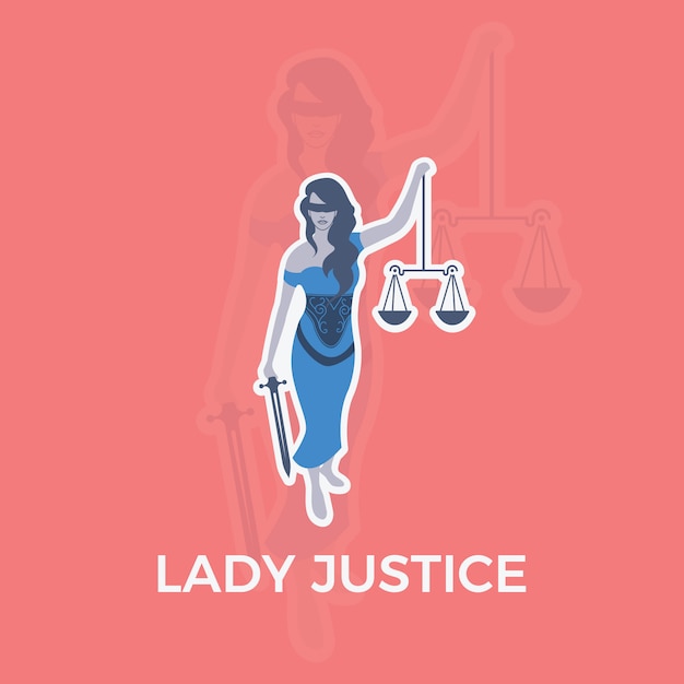 Lady justice character
