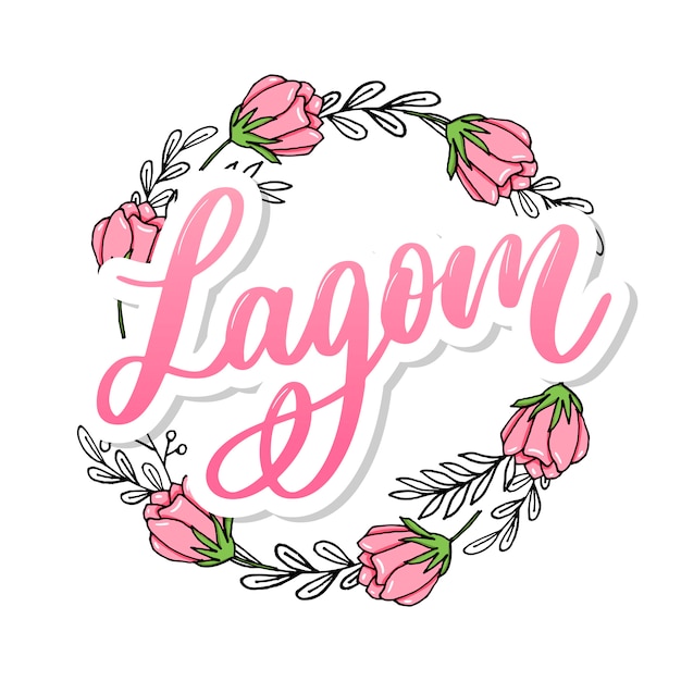 Download Free Lagom Premium Vector Use our free logo maker to create a logo and build your brand. Put your logo on business cards, promotional products, or your website for brand visibility.