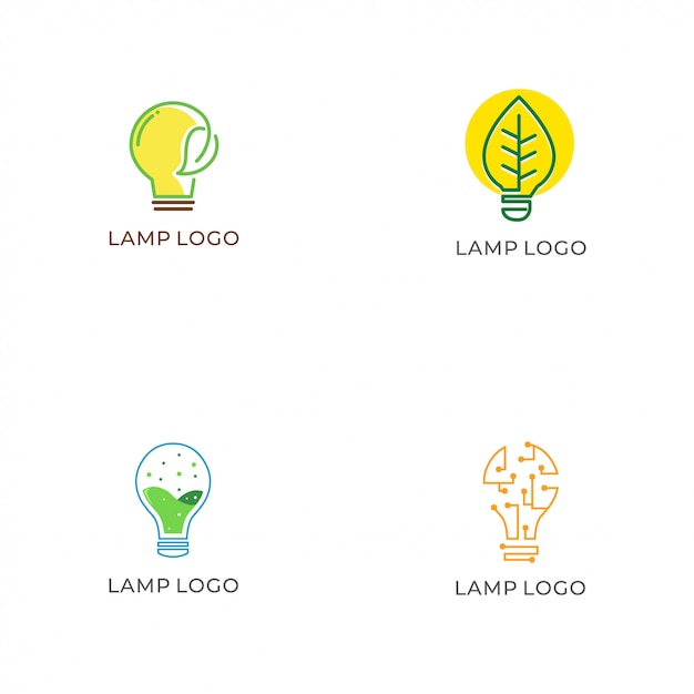 Download Free Lamp Logo Collection Premium Vector Use our free logo maker to create a logo and build your brand. Put your logo on business cards, promotional products, or your website for brand visibility.