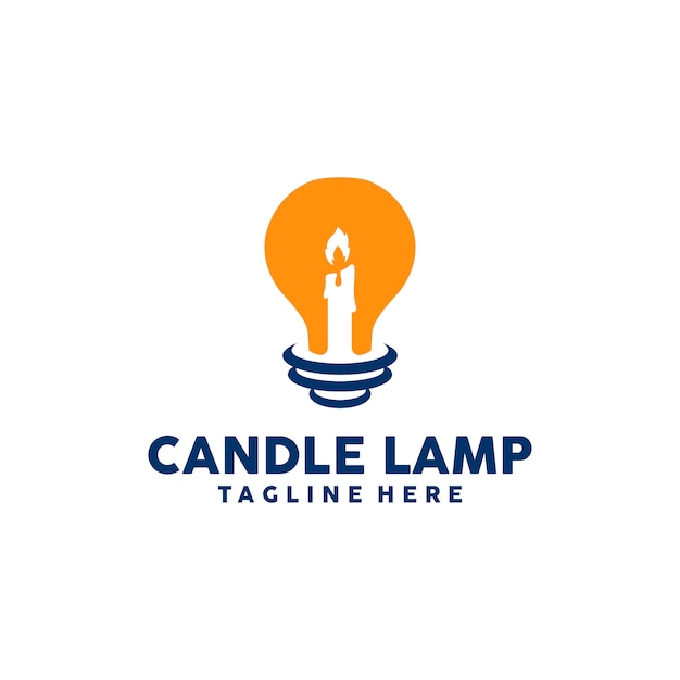 Premium Vector Lamp logo