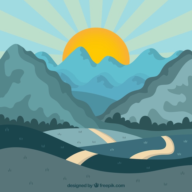 Free Free Mountain Road Svg 694 SVG PNG EPS DXF File