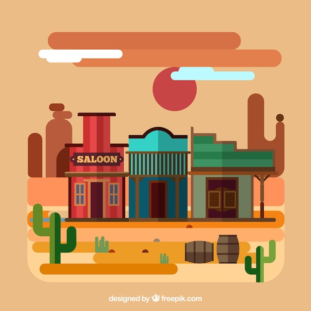 country saloon photoshop template free download