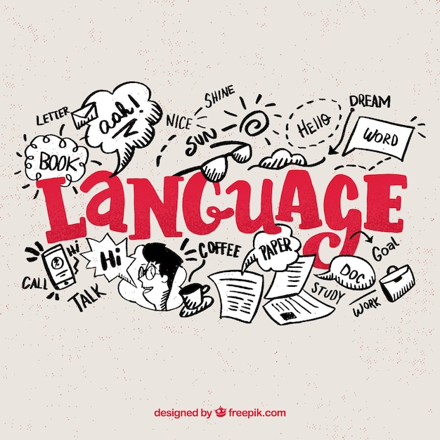 Languages Concept With Flat Design Vector | Free Download