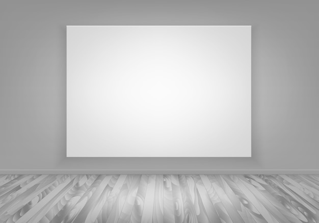 premium-vector-large-blank-canvas-set-up-on-a-wall