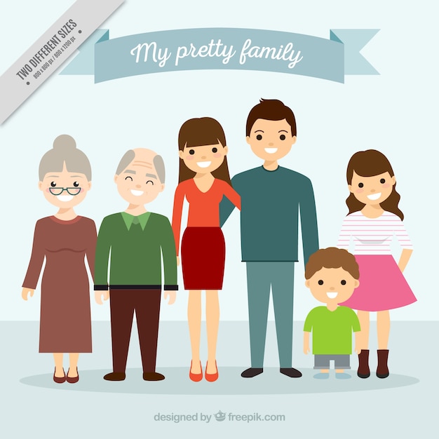 Family Reunion Vector Free Download