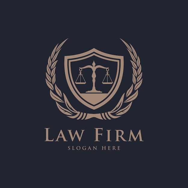Law firm Premium Vector