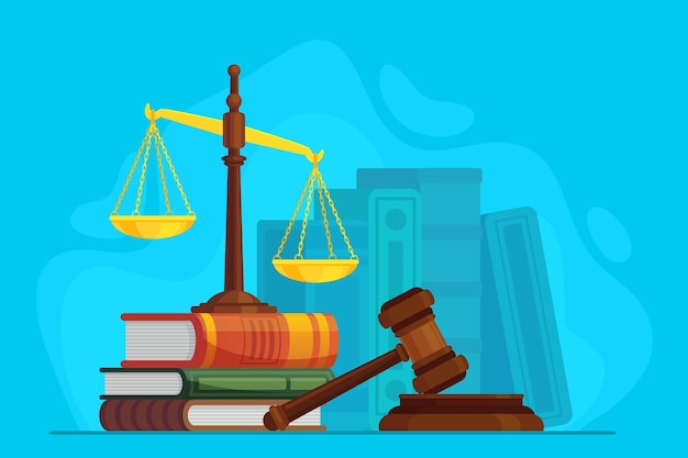 Premium Vector | Law And Justice Illustration