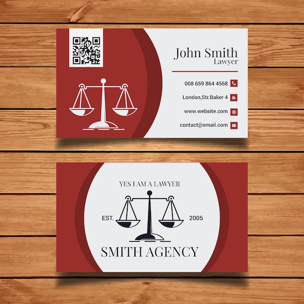 free printable business card templates for lawyer