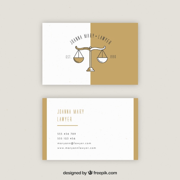 free printable business card templates for lawyer