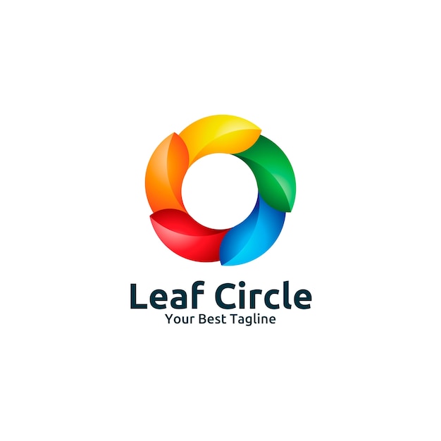 Download Free Leaf Circle Logo Template Premium Vector Use our free logo maker to create a logo and build your brand. Put your logo on business cards, promotional products, or your website for brand visibility.