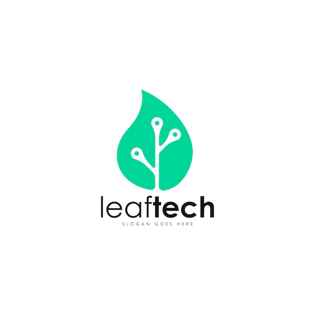 Download Free Leaf Tech Logo Vector Leaf And Technology Logo Template Premium Use our free logo maker to create a logo and build your brand. Put your logo on business cards, promotional products, or your website for brand visibility.