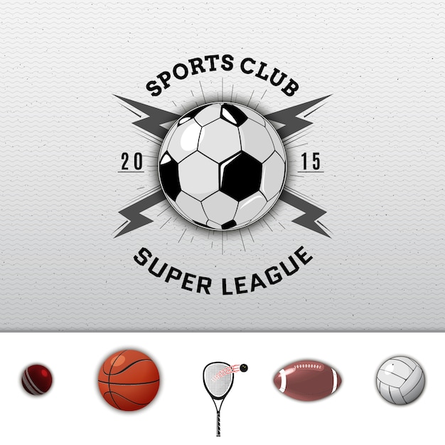 Premium Vector League College Insignia And Labels Football Premium Vector League College Insignia And Labels Football