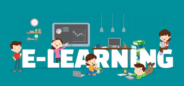 Learning background Vector | Premium Download