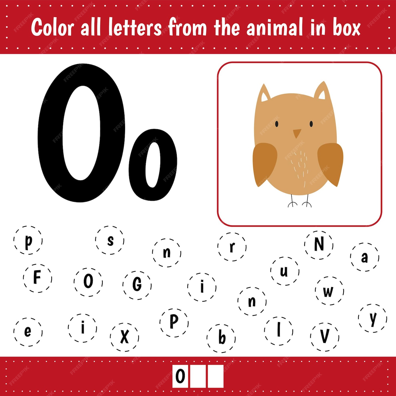 Premium Vector | Learning english alphabet. letters recognition. color ...