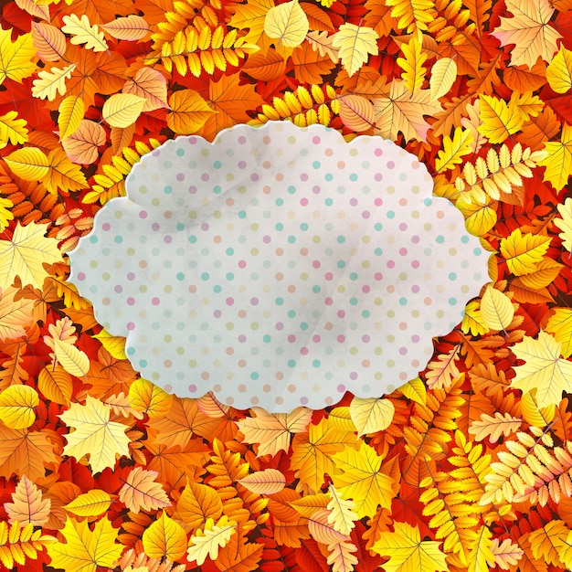 Leaves frame | Premium Vector