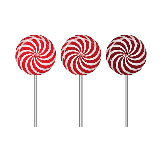 Premium Vector | Ledinets. candy on a stick. isolated white background ...