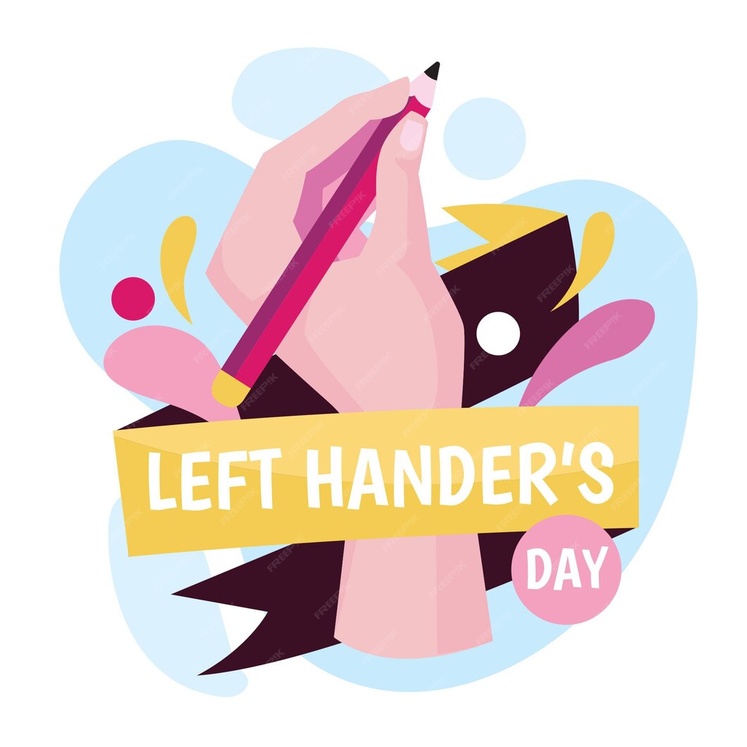 Free Vector Left handers day event