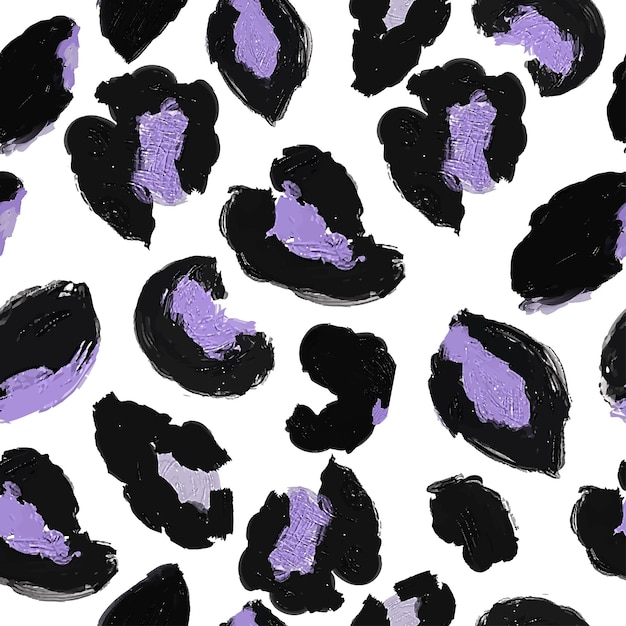 Premium Vector | Leopard print pattern