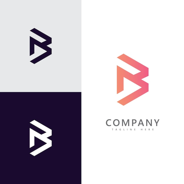 Premium Vector | Letter B. Emblem, Logo And Identity Icon Templates