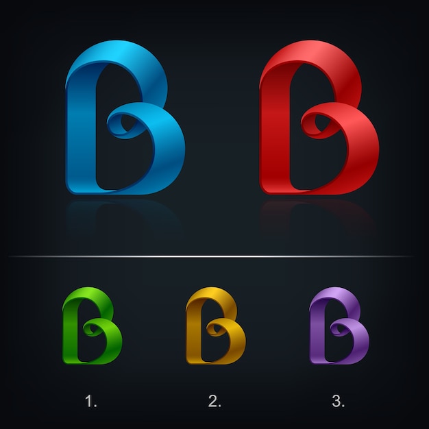 Premium Vector | Letter B Logo