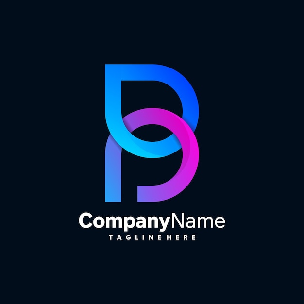 Premium Vector | Letter B And P Logo In Combination Concept