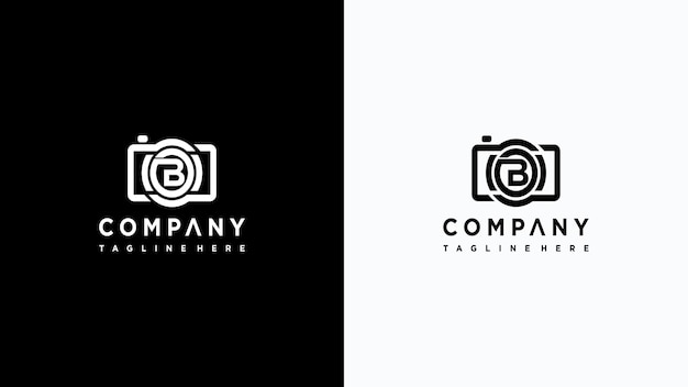 Premium Vector | Letter B Photography Logo Design Premium Vector