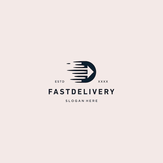 Download Free Letter D Fast Delivery Logo Premium Vector Use our free logo maker to create a logo and build your brand. Put your logo on business cards, promotional products, or your website for brand visibility.