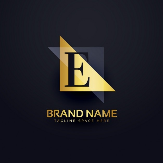 Free Vector | Letter e logo in modern style