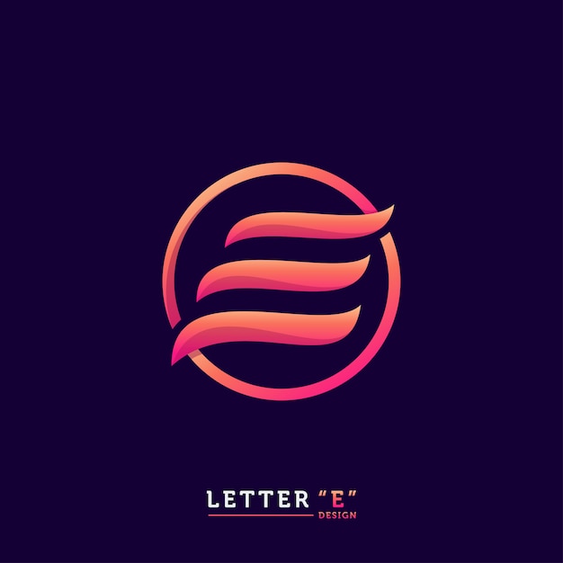 Letter e logo Vector | Premium Download