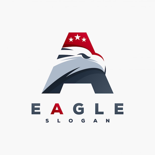 Download Free Letter A Eagle Logo Ready To Use Premium Vector Use our free logo maker to create a logo and build your brand. Put your logo on business cards, promotional products, or your website for brand visibility.
