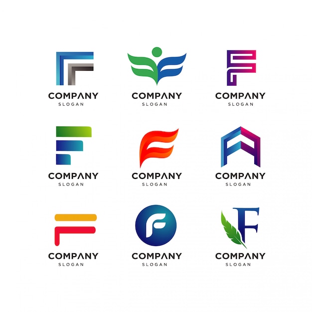 Download Free Letter F Logo Design Template Premium Vector Use our free logo maker to create a logo and build your brand. Put your logo on business cards, promotional products, or your website for brand visibility.