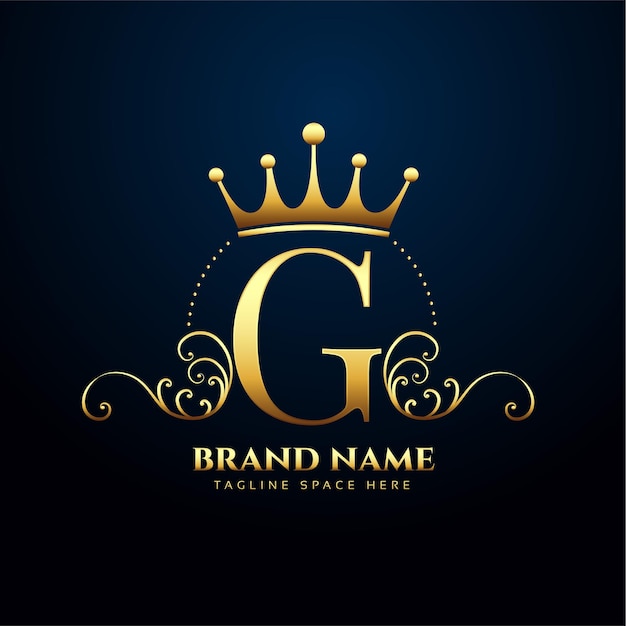 free-vector-letter-g-premium-floral-and-crown-logo-design