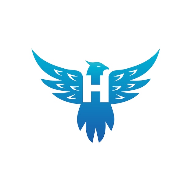 Download Free Letter H In Bird Body Illustration Logo Template Premium Vector Use our free logo maker to create a logo and build your brand. Put your logo on business cards, promotional products, or your website for brand visibility.