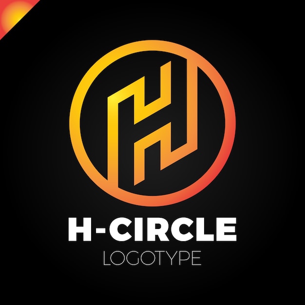 Download Free Letter H Logo With Circle In Line Style Design Template Premium Use our free logo maker to create a logo and build your brand. Put your logo on business cards, promotional products, or your website for brand visibility.