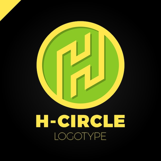 Download Free Letter H Logo With Circle In Line Style Design Template Premium Use our free logo maker to create a logo and build your brand. Put your logo on business cards, promotional products, or your website for brand visibility.