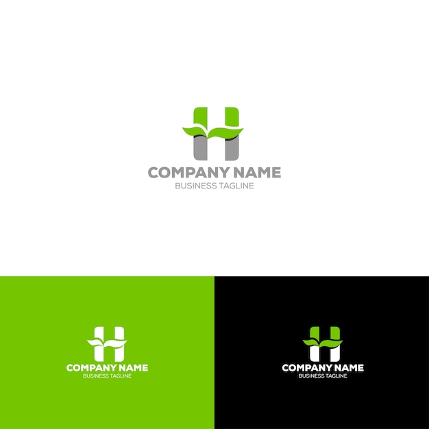 Download Free Letter H Organic Logo Template Premium Vector Use our free logo maker to create a logo and build your brand. Put your logo on business cards, promotional products, or your website for brand visibility.