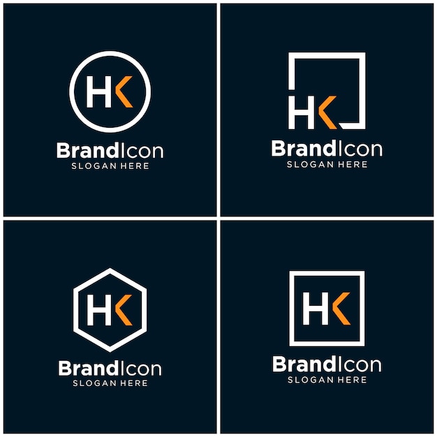 Download Free Letter Hk Logo Design Premium Vector Use our free logo maker to create a logo and build your brand. Put your logo on business cards, promotional products, or your website for brand visibility.