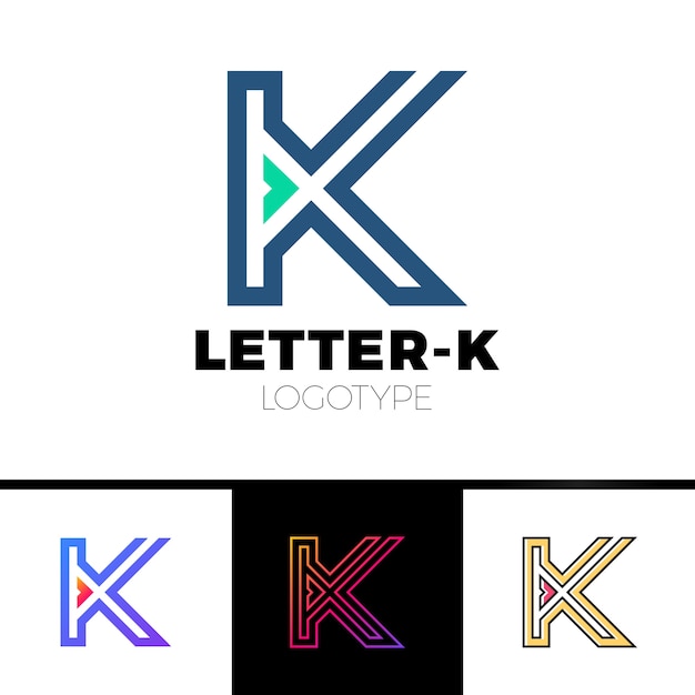 Download Free Letter K Logo Icon Design Template Elements Premium Vector Use our free logo maker to create a logo and build your brand. Put your logo on business cards, promotional products, or your website for brand visibility.