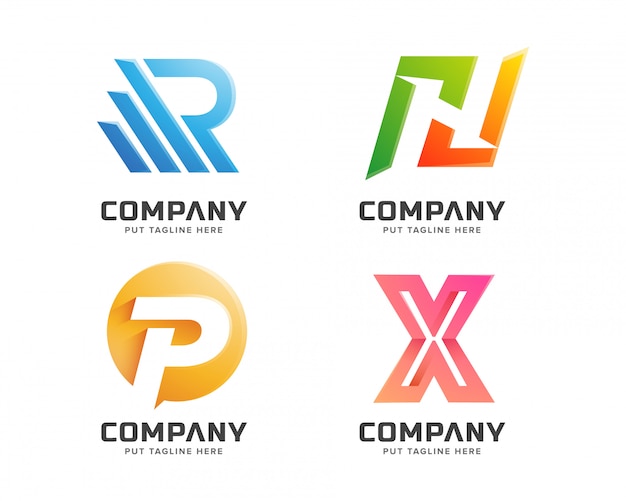 Download Free Letter Logo Collection Abstract Logotype Business Company Use our free logo maker to create a logo and build your brand. Put your logo on business cards, promotional products, or your website for brand visibility.