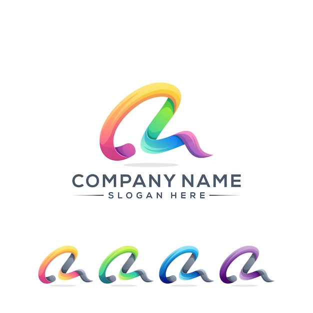 Download Free Letter A Logo Design For Your Company Premium Vector Use our free logo maker to create a logo and build your brand. Put your logo on business cards, promotional products, or your website for brand visibility.