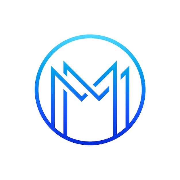 Download Free Letter M Initial Logo Premium Vector Use our free logo maker to create a logo and build your brand. Put your logo on business cards, promotional products, or your website for brand visibility.