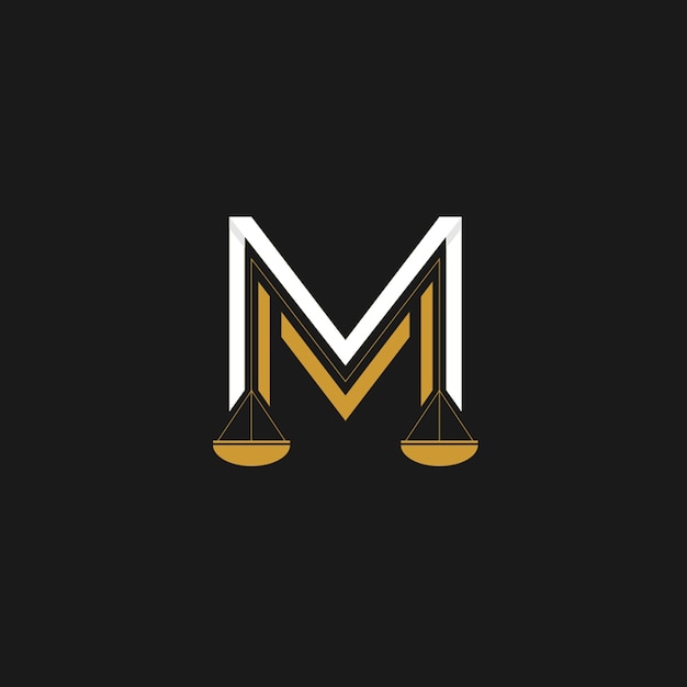 Download Free Letter M Law Firm Logo Premium Vector Use our free logo maker to create a logo and build your brand. Put your logo on business cards, promotional products, or your website for brand visibility.