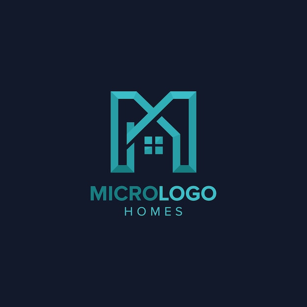Download Free Letter M Real Estate Logo Premium Vector Use our free logo maker to create a logo and build your brand. Put your logo on business cards, promotional products, or your website for brand visibility.