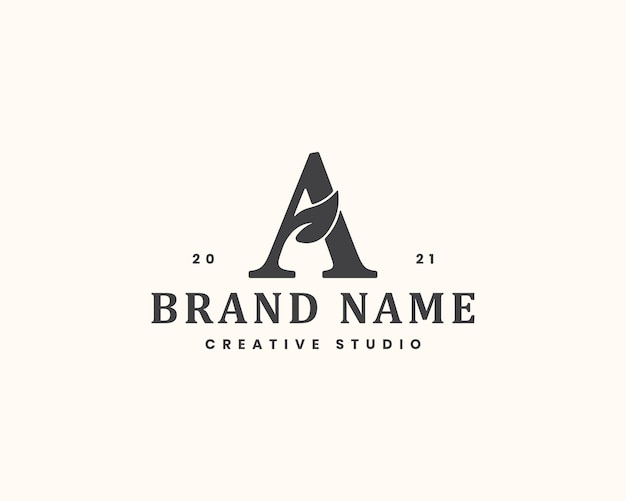 Premium Vector | Letter a monogram logo