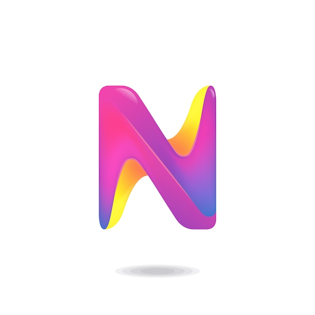 Download Free Letter N Logo Premium Vector Use our free logo maker to create a logo and build your brand. Put your logo on business cards, promotional products, or your website for brand visibility.