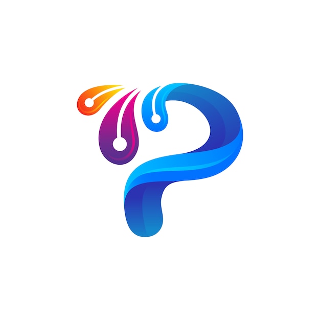 Download Free Letter P With Peacock Feather Logo Design Premium Vector Use our free logo maker to create a logo and build your brand. Put your logo on business cards, promotional products, or your website for brand visibility.